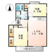 パレス赤土坂の間取り画像
