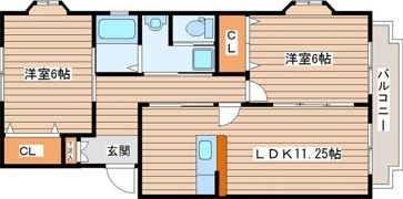 プログレール落合壱番館の間取り画像