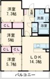 Lesage小池原の間取り画像