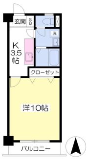 フォルテ小坂の間取り画像
