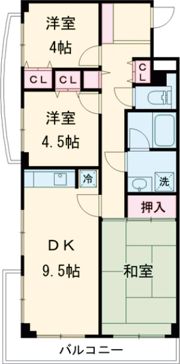 ウエイアンカーの間取り画像
