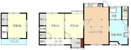 児玉町元田H貸住宅の間取り画像