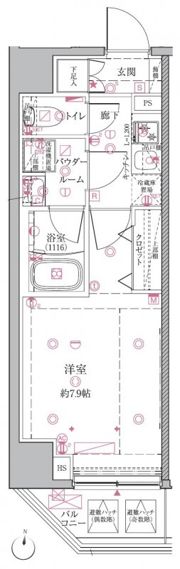 クレイシアIDZ芦花公園の間取り画像