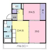 ヴィラナリー瀬戸田 2号棟の間取り画像