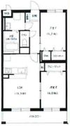 Lesage小池原の間取り画像