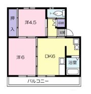 ヴィラナリー瀬戸田 2号棟の間取り画像