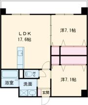 R．side INARI（アールサイドイナリ）の間取り画像
