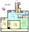 南林間駅前ハイツの間取り画像