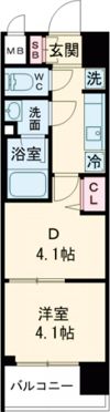 ASCLAIRE京都吉祥院の間取り画像