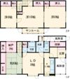 山の手1丁目3-3戸建の間取り画像