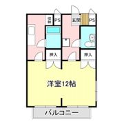 コーポ前田 A棟の間取り画像