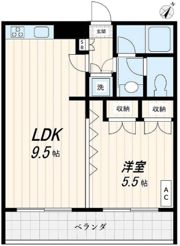 セシーズ・イシイ13の間取り画像