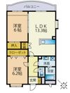 ルミエール青葉の間取り画像