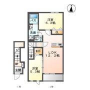 アズールボワ・Kの間取り画像