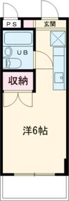 エジリスカイコートの間取り画像
