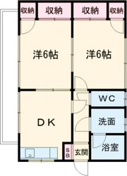 宮の前プラザⅡの間取り画像
