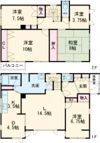 七飯町鳴川2丁目20-25 戸建の間取り画像