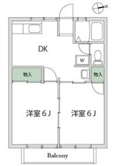 プラティ浅沼の間取り画像