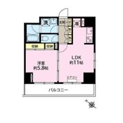 ベェルヴェル稲城の間取り画像