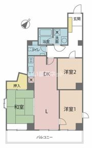 モンテアルト緑青館の間取り画像