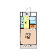 エスポア北千種の間取り画像
