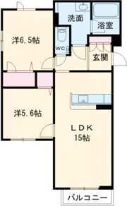 ルチード 三国ヶ丘 みらいエコの間取り画像
