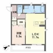 フレスクーラ医大東の間取り画像