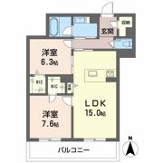 JM HIGASHIYAMA（ジェイエム ヒガシヤマ）の間取り画像