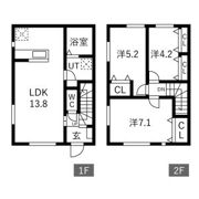 ラウドAの間取り画像
