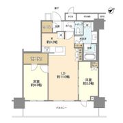 THE TOWER JUJOの間取り画像
