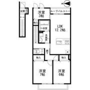 鷹匠の間取り画像