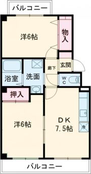 バーベナ光台 D棟の間取り画像