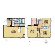 梅が丘2丁目戸建て C棟の間取り画像