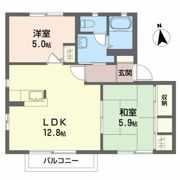 御蔵ガーデンシティ Eの間取り画像