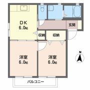 メイプルガーデン B棟の間取り画像