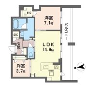 コモド稲田堤IIの間取り画像