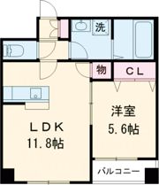 セグーロ明石通の間取り画像