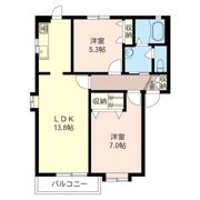 コートハウスの間取り画像