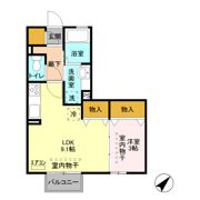 グランツ Aの間取り画像