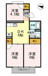アネックス椚田の間取り画像