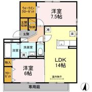 アエル湘南の間取り画像