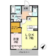 ボナールの間取り画像
