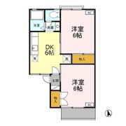 コンフォート北今沢の間取り画像