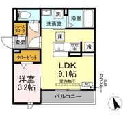 D-Hills龍禅寺Ⅲの間取り画像