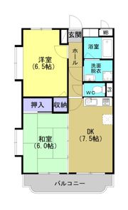 サンライズTAKAJOOの間取り画像