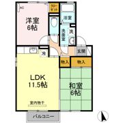 ルミエール D棟の間取り画像