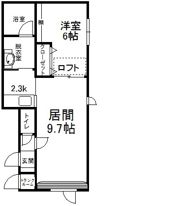 クリスタAの間取り画像