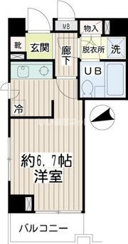 エミネンス富士小堀ビルの間取り画像