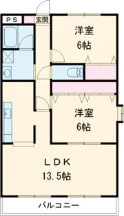 リジョンC棟の間取り画像