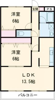 リジョンC棟の間取り画像